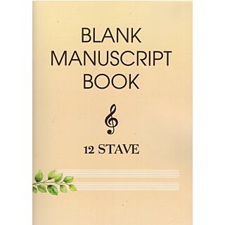 SNS School | Music Notebook with Staves |