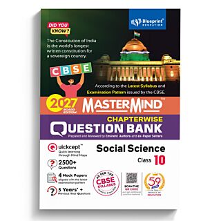 Blueprint | Mastermind Question bank | Social Science | Class 10 |