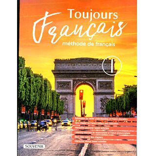 Souvenir Toujours Francais Methode de Francais Class 1 by Kajal Chawla