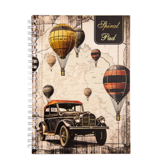Nightingale | Spiral Pad | Ruled | 160 Pages | Size: A5 |