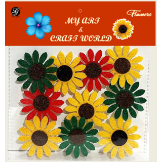 Gods Grace | My Art & Craft World | Sun Flowers Stickers | Art No. MAC 13625 |