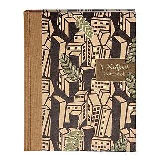 Nightingale Inscribe 5 Subject Notebook (A4) Pages 400 Design D