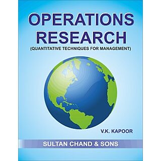 Sultan Chand | Operations Research | V.K. Kapoor |
