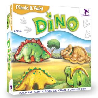 Toy Kraft | Mould & Paint - DINO | Age: 5+ |