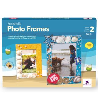 Toy Kraft Seashells Photo Frames - DIY Craft Kit for Kids Age 8+ Art No. 39541