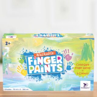 Toy Kraft | Washable Finger Paints | Age Group- 2+ |