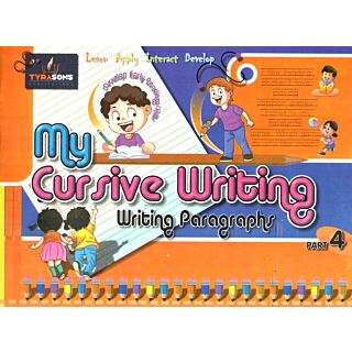 Tyrasons My Cursive Writing Words for Class 4