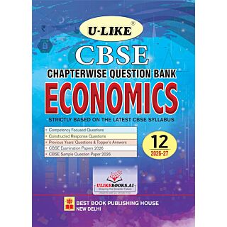 U-Like | CBSE Chapterwise Question Bank | Economics | Class 12 | 2026-27 |