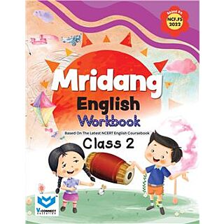 V-Connect English Mridang Workbook for Class 2