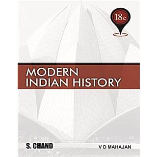 VD Mahajan Modern Indian History by S Chand