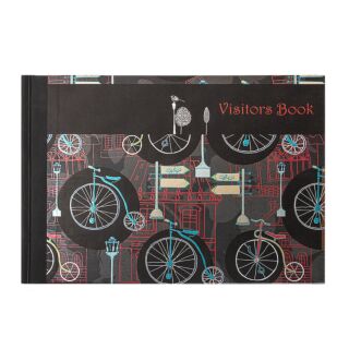 Nightingale | Visitor's Book | Metallic Cover | 192 Pages |