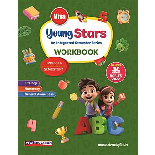 Viva | Young Stars | An Integrated Semester Series | Upper KG | Workbook | Semester 2|