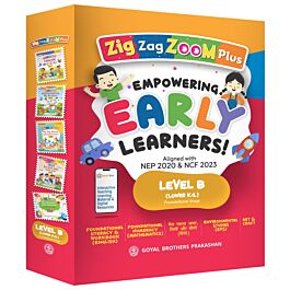 5752 Raajkart.com - Goyal Brothers Zig Zag Zoom Level B Junior KG Book
