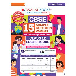 Raajkart.com - Oswaal | CBSE 15 Sample Question Papers | English Core ...