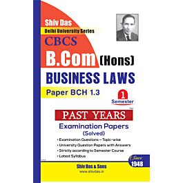 Raajkart.com - Shiv Das Previous Years Solved Papers Business Laws B ...